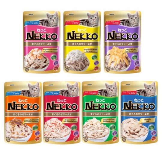 PATE HỖN HỢP NEKKO CHO MÈO CON 70G